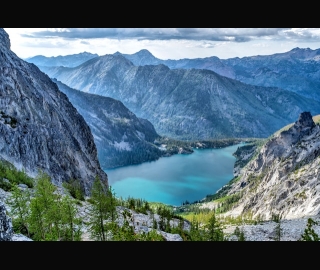 Photo of Aasgard Pass and Colchuck Lake, Washington