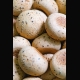 Mochi bread with sesame seeds